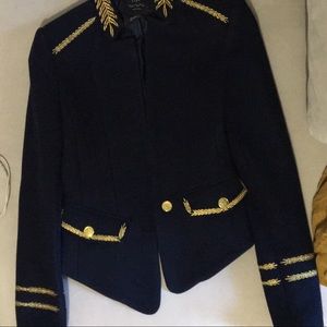 New Zara wool navy jacket/blazer
