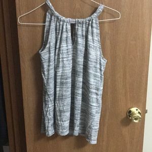 Grey halter top