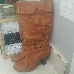 Brown boots
