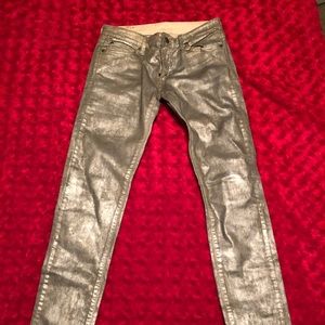 Silver 28x32 Denim & Supply jeans Party Pants!