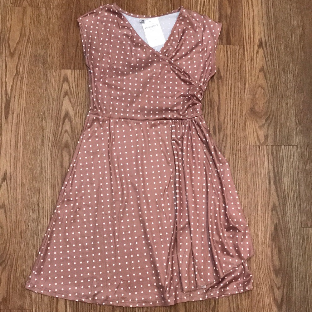Vintage style polka dot dress