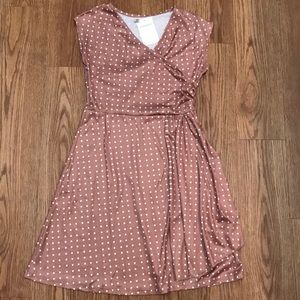 Vintage style polka dot dress