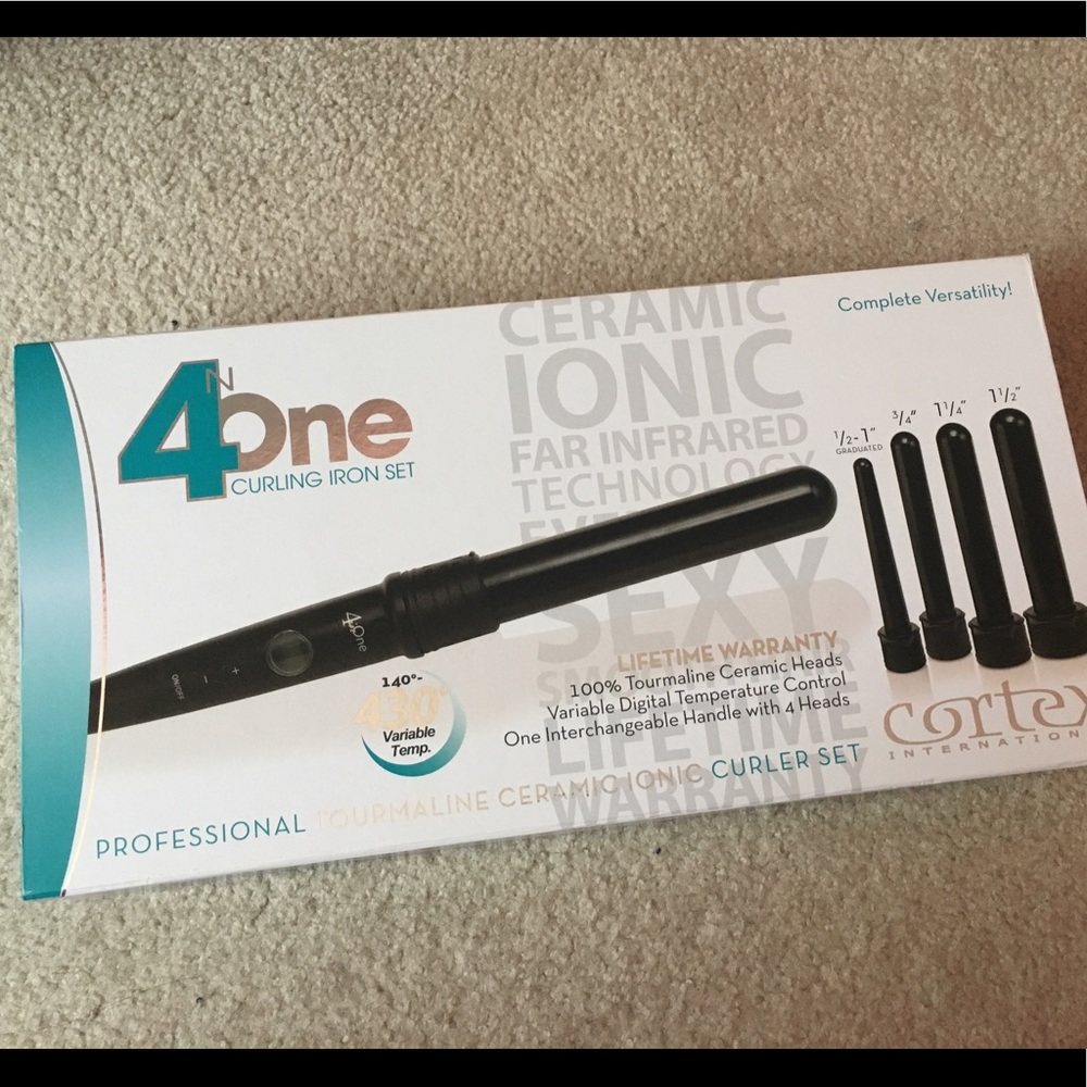 Cortex 4 in 1 Ceramic Curling Iron Set