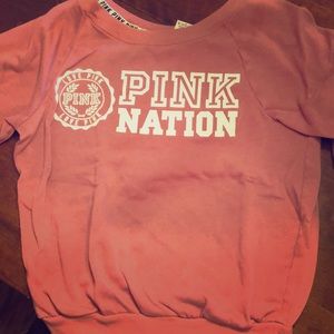 Pretty dusty pink lightweight sweatshirt from VS!
