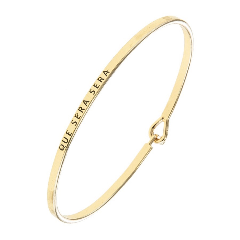 Spanish It Is What It Is Gold Bracelet