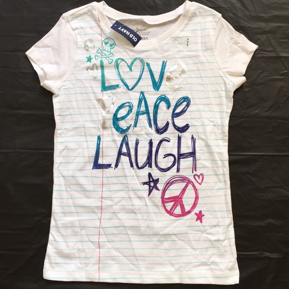 NWT Old Navy T-Shirt, Girl size M (8)