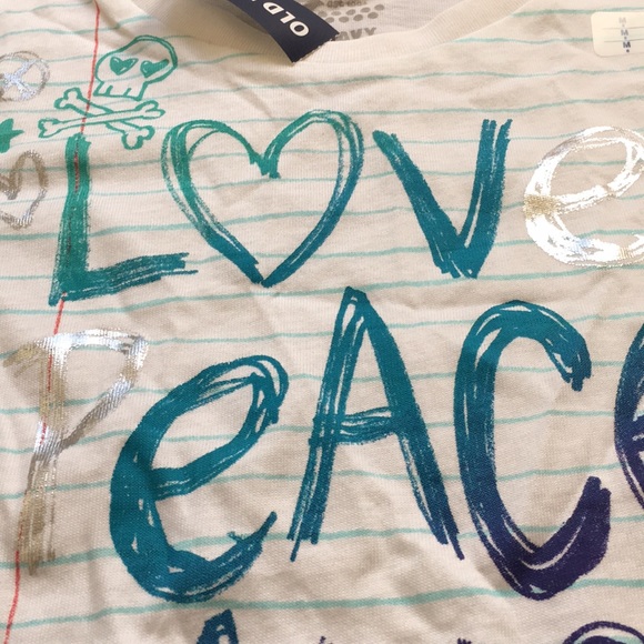 NWT Old Navy T-Shirt, Girl size M (8) - Picture 2 of 4