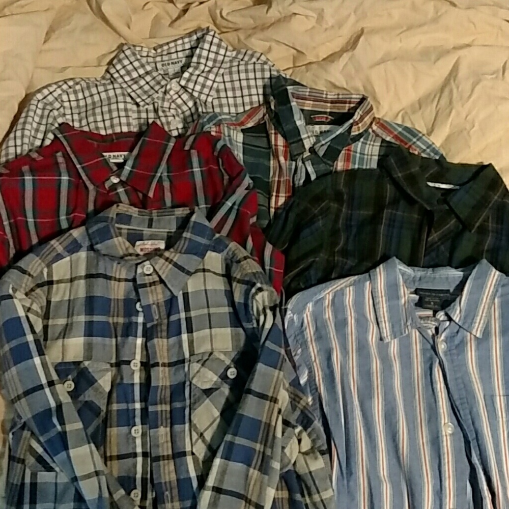 Lot of Boys dress shirts size S