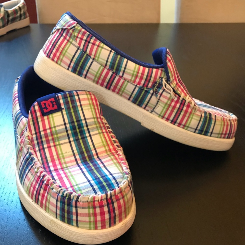 Plaid DC Shoes Villains