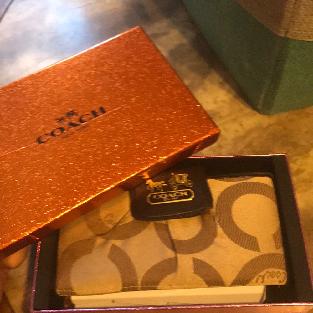 Coach wallet
