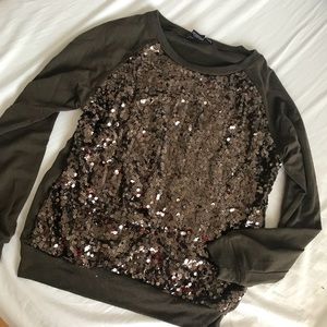 Sequin Sweater