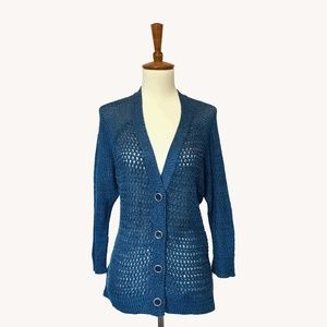 Urban Outfitters Sweaters - Deep Blue Cardigan Urban Outfitters Sweaters - Deep Blue Cardigan