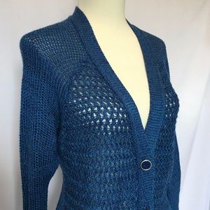 Urban Outfitters Sweaters - Deep Blue Cardigan Urban Outfitters Sweaters - Deep Blue Cardigan