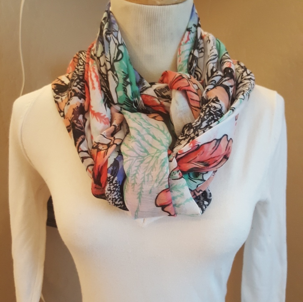 Floral Scarf