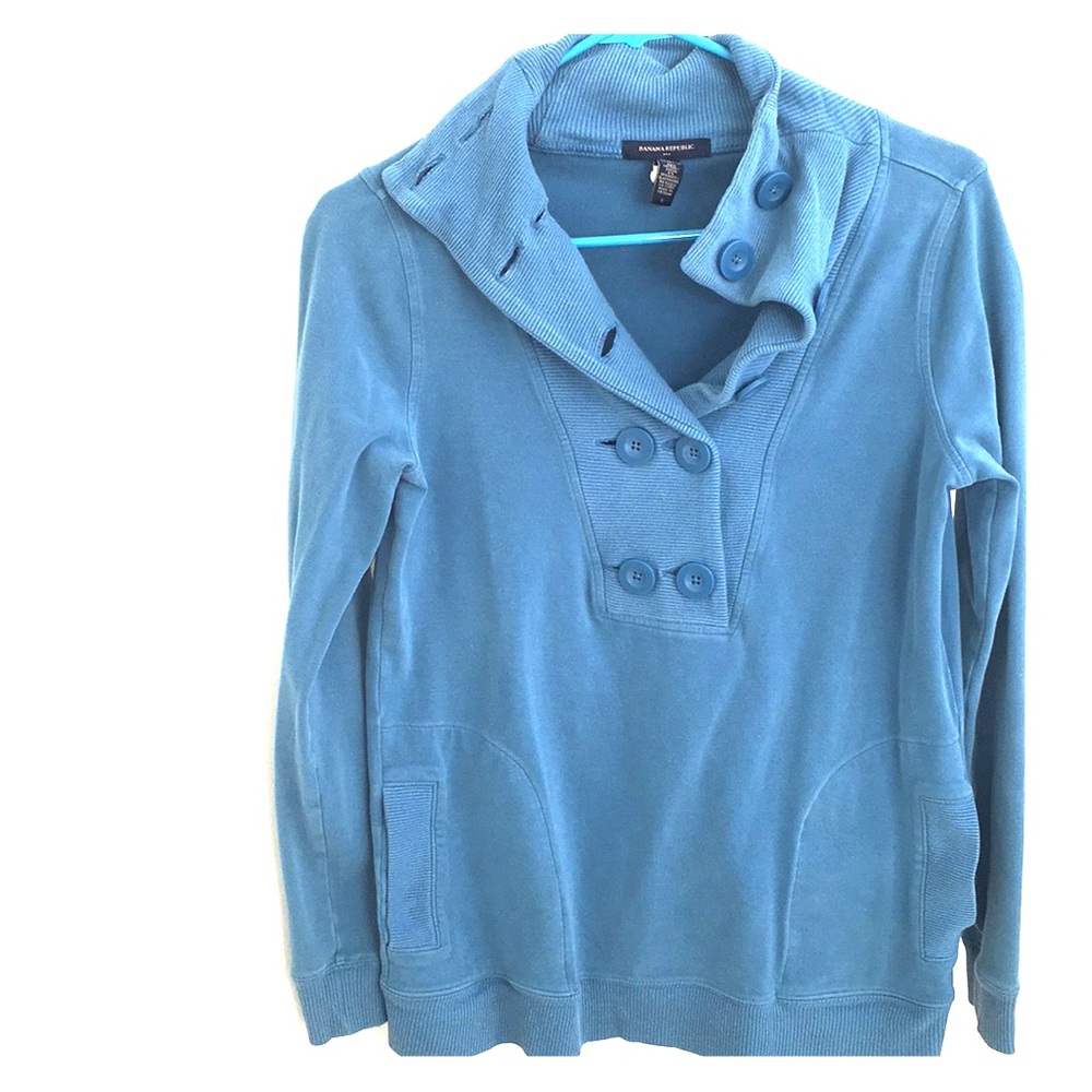 Banana Republic Button-up Pullover