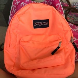 Jansport backpack Neon Coral