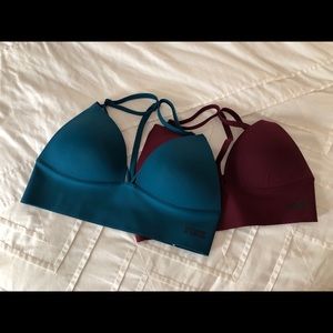 Victoria secret pink bonded triangle push up