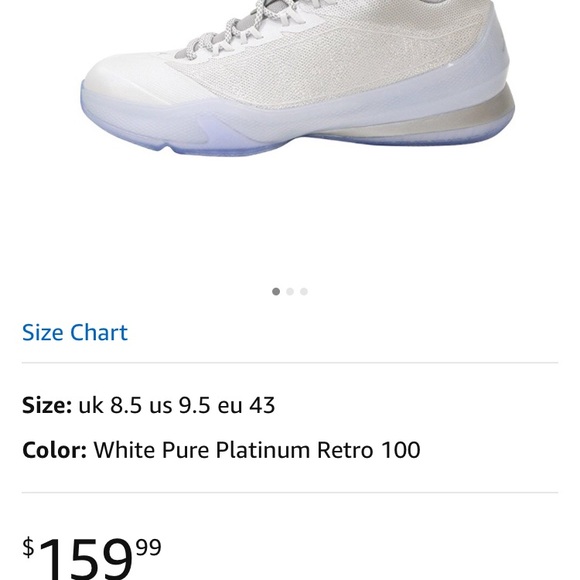 Jordan CP3 VII white pure platinum - Picture 3 of 3