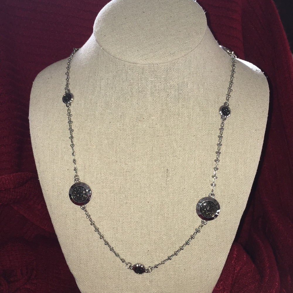 Lia Sophia Molecule necklace