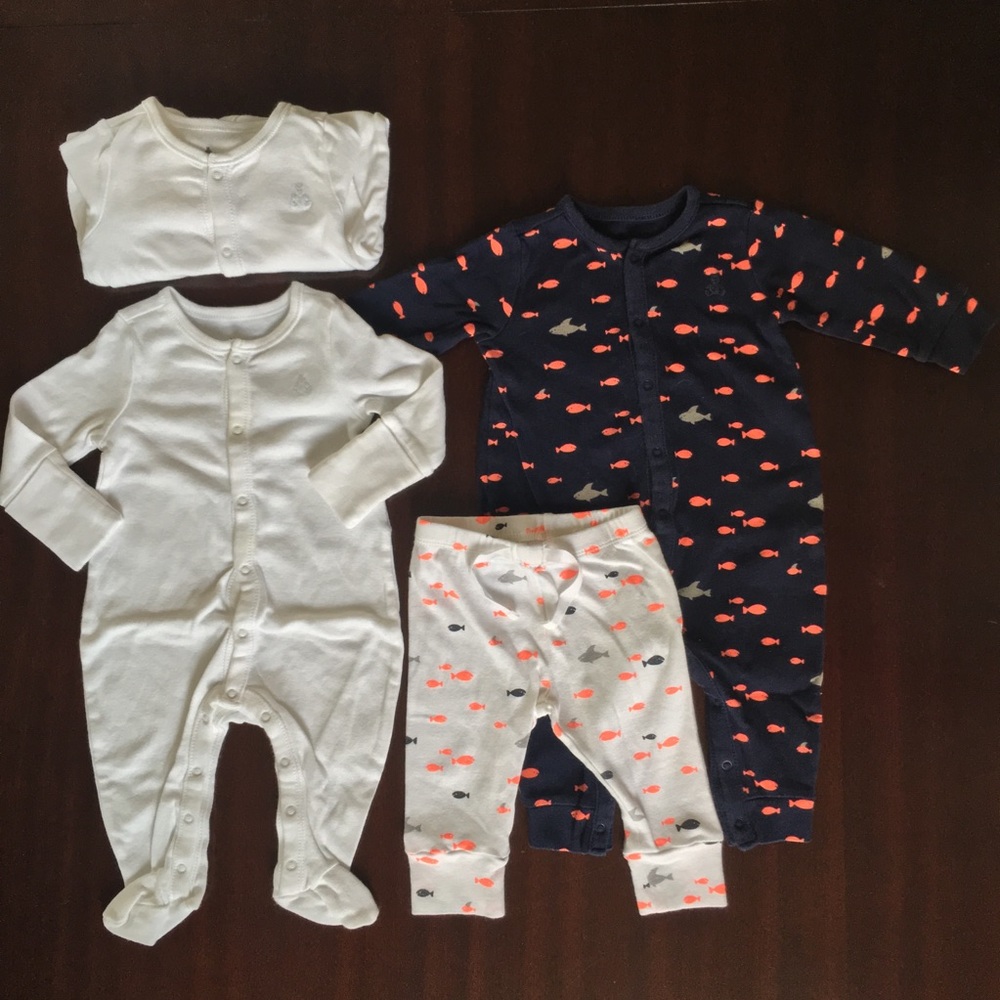 Baby GAP Fish Bodysuit & Pants