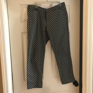 A.N.A black white ankle dress pants. Size 14