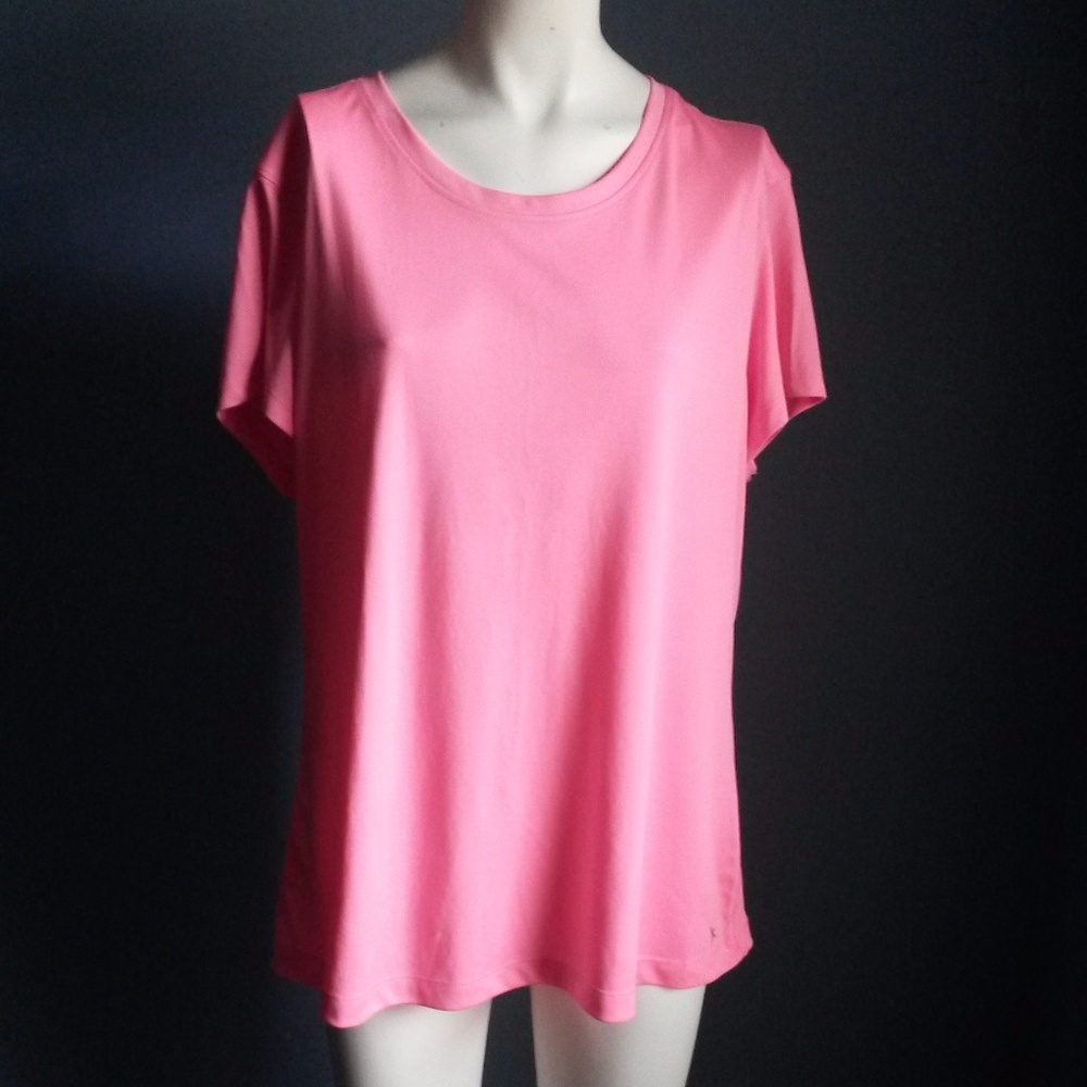 🆑 Danskin NOW Pink Athletic Shirt-NWOT - Picture 1 of 4