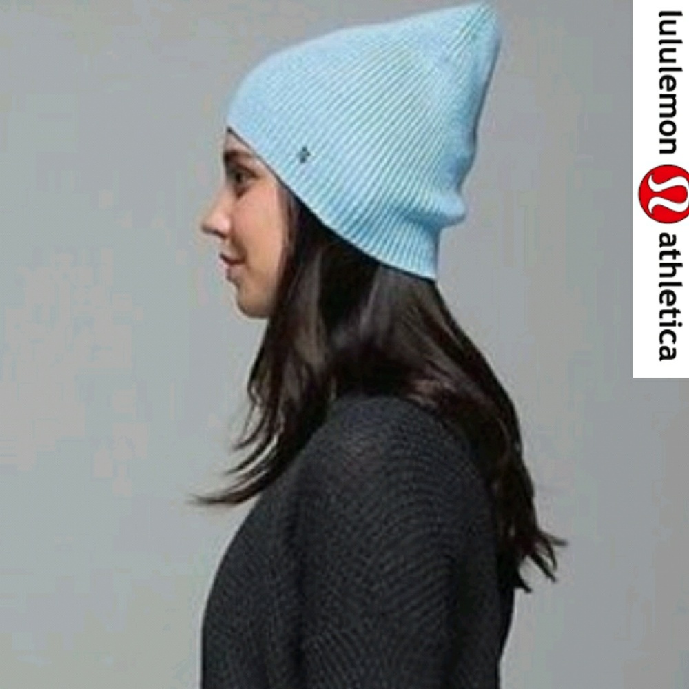 LULULEMON Rad Hatter Toque BLUE HAT - Picture 1 of 3