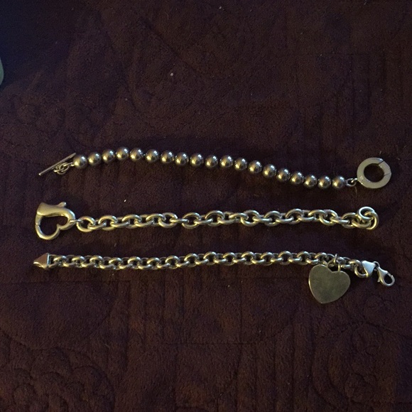 3 SIVER BRACELETS 925 E.S - Picture 3 of 3