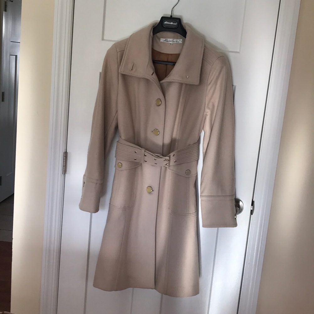 Wool camel colored Kenneth Cole coat