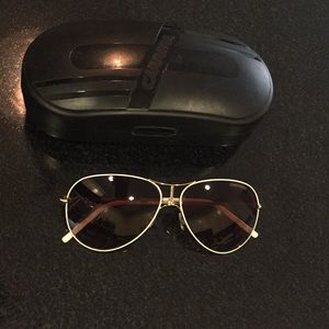Carreras Aviator Style Sunglasses