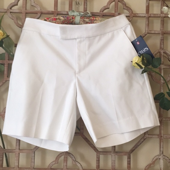 NWT Chaps sailor white shorts - Picture 4 of 8