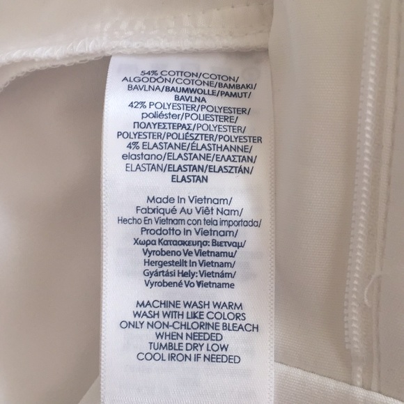 NWT Chaps sailor white shorts - Picture 8 of 8