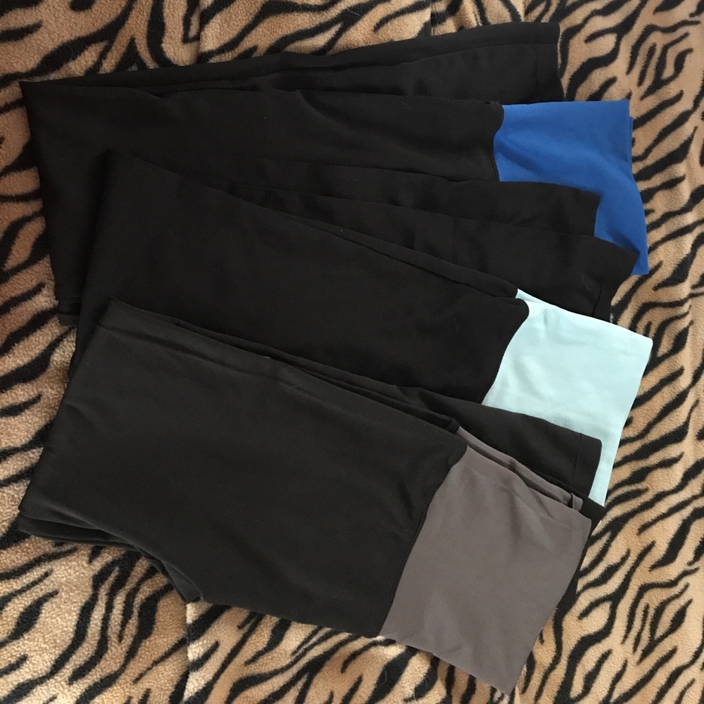 3 pairs of leggings