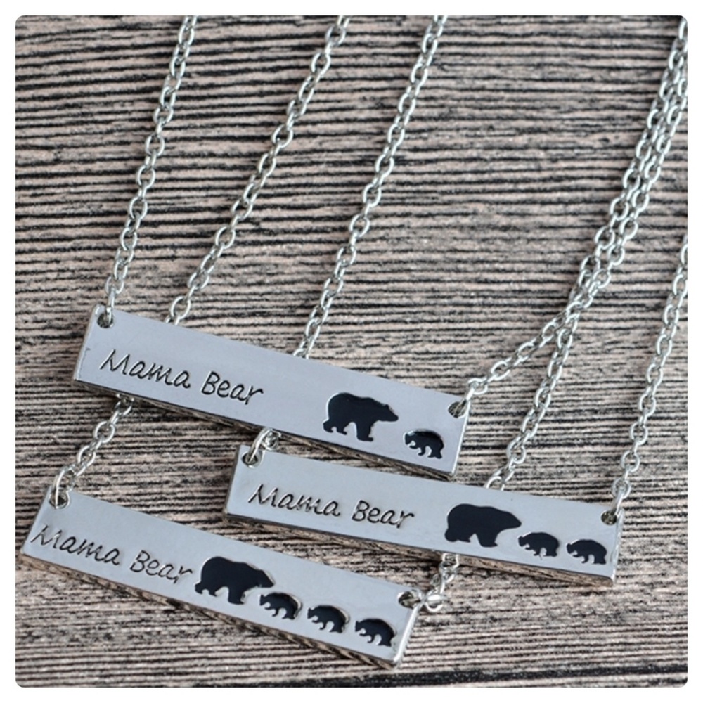 🌻3 FOR $18🌻5⭐ (LAST 1) Mama Bear + 2 Necklace - Picture 4 of 4