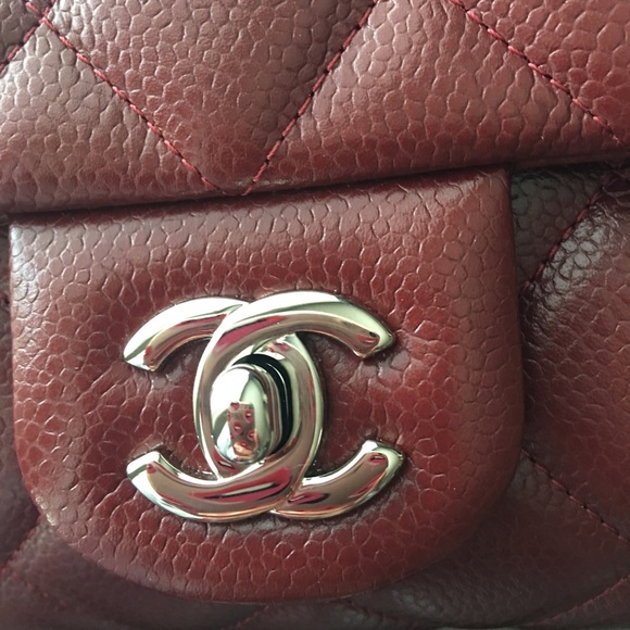 Chanel 12c caviar envelope clutch on chain - Picture 2 of 8