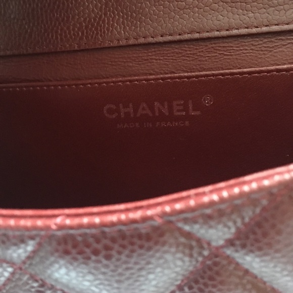 Chanel 12c caviar envelope clutch on chain - Picture 5 of 8