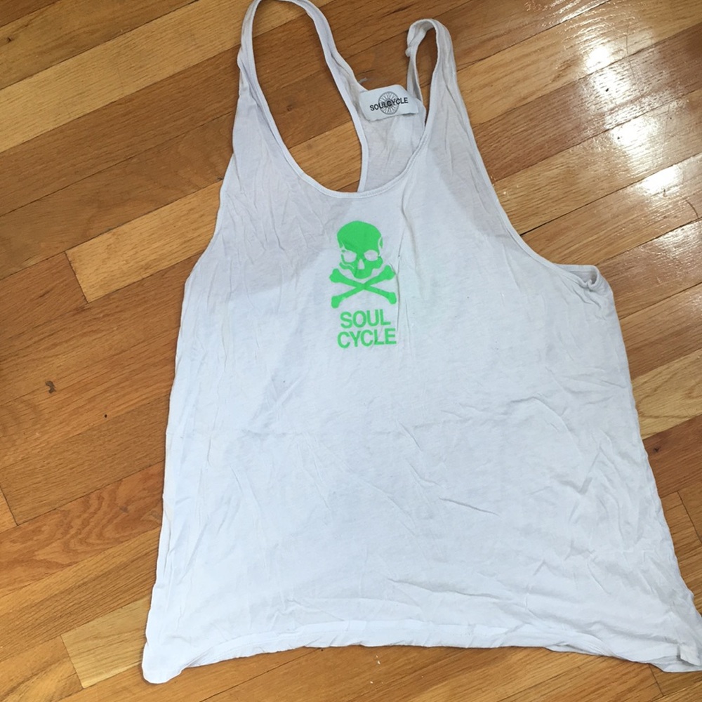 Neon / White Soulcycle Tank