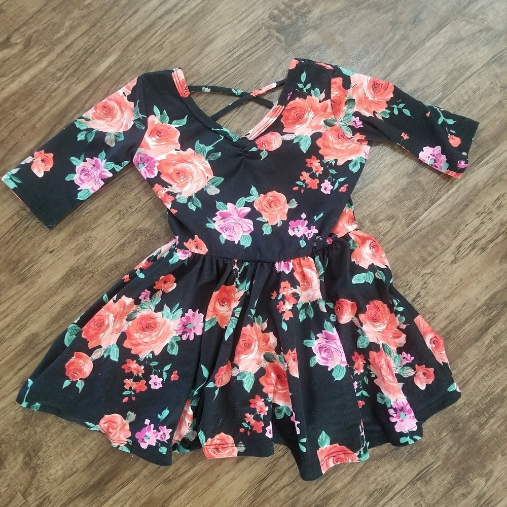 Dot Dot Smile Floral Dress
