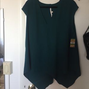 RACHEL Rachel Roy Teal HighLo Top (L)
