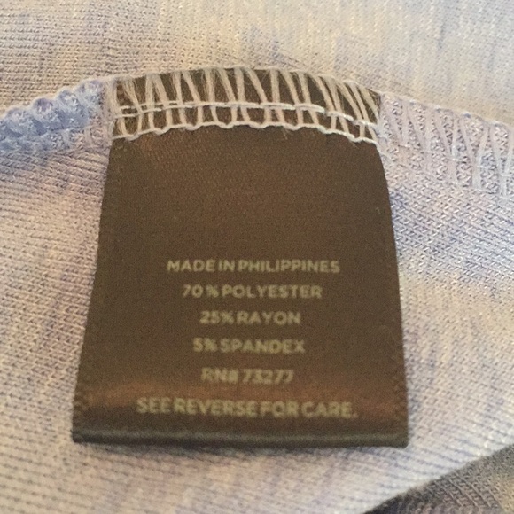 NWT Simply Vera blue self print tank top - Picture 7 of 7