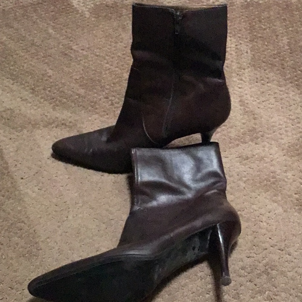Brown boots 10