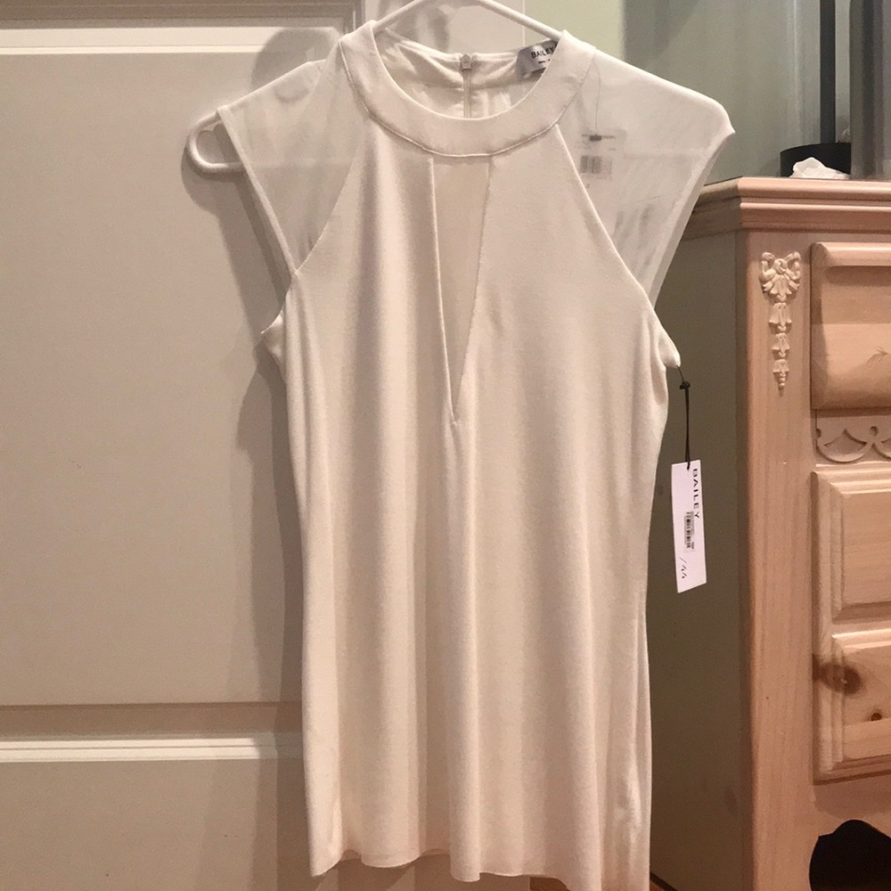 Bailey 44 White Blouse