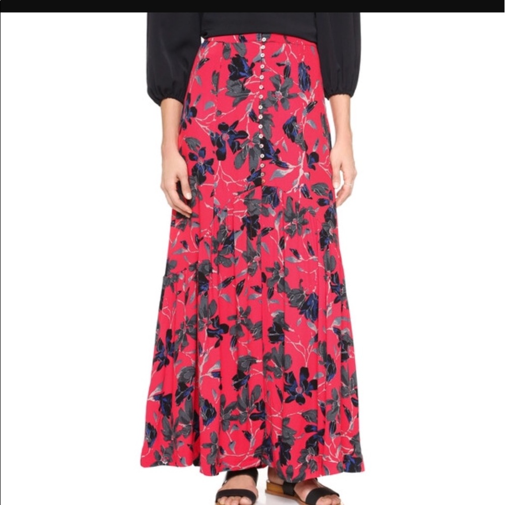 Free People Smooth Sailing Maxi Skirt
