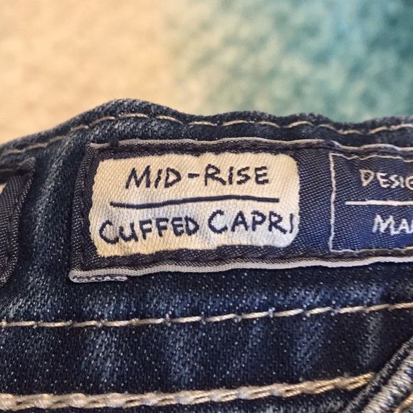Miss Me, size 27 (stretch) capri. - Picture 3 of 3