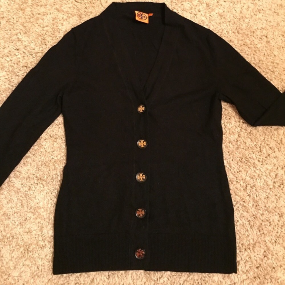 Black Tory Burch cardigan