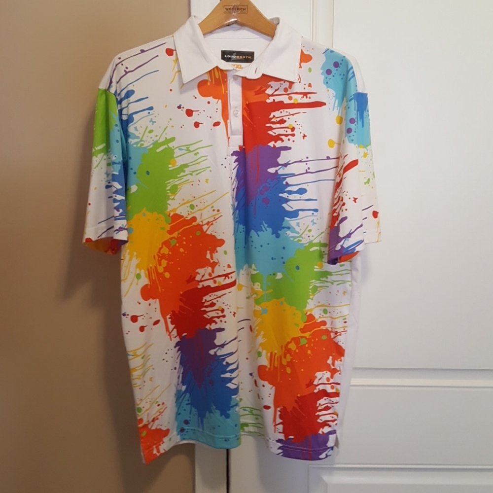 John Daily Loud Mouth XXL Golf Shirt