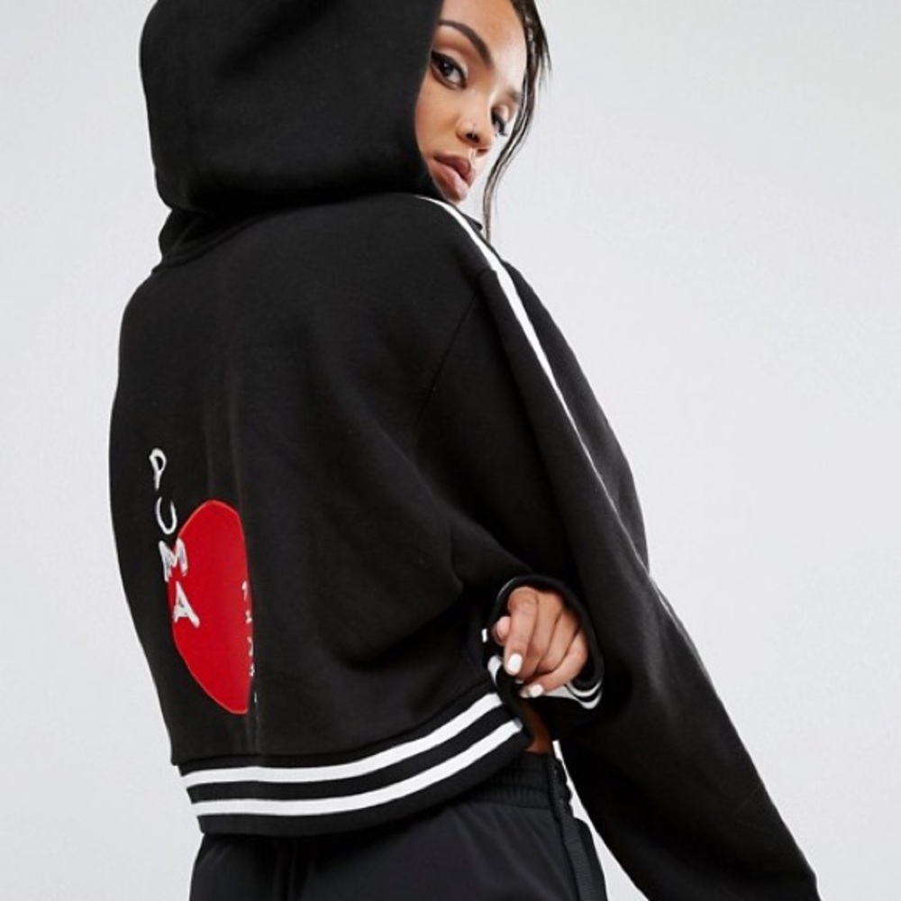 Fenty Puma by Rhianna cropped hoodie