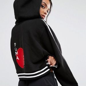 Fenty Puma by Rhianna cropped hoodie