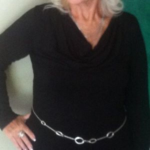 Ruby Ribbon Manhattan Drape Neck Tunic