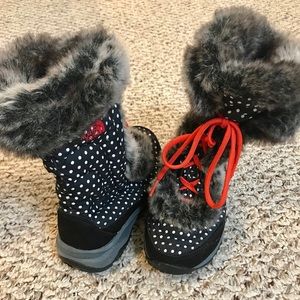 Girls Northface Winter Boots size 1